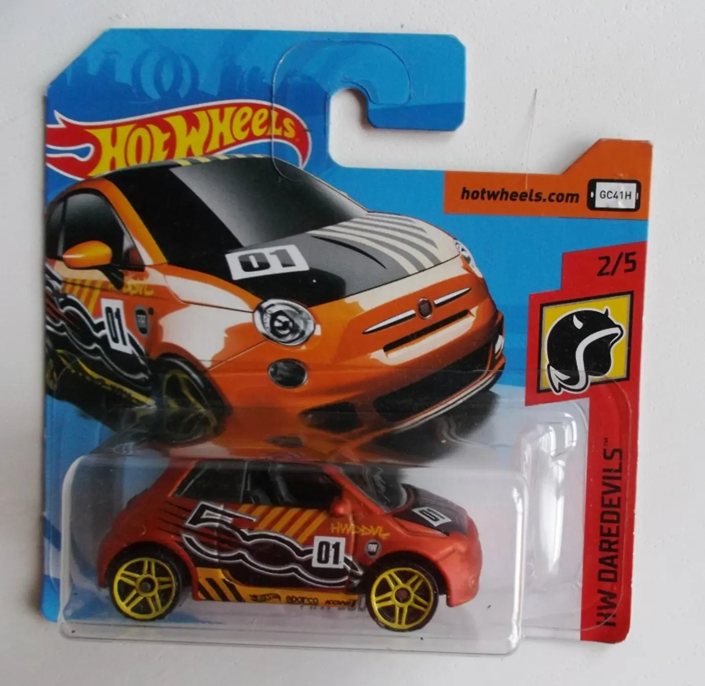 Fiat 500 (laranja) 1