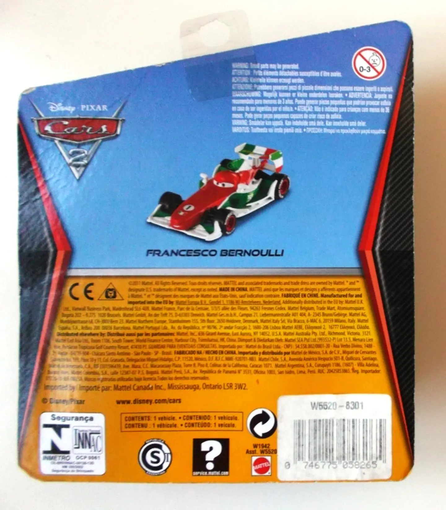 Cars 2 - Francesco Bernoulli 2
