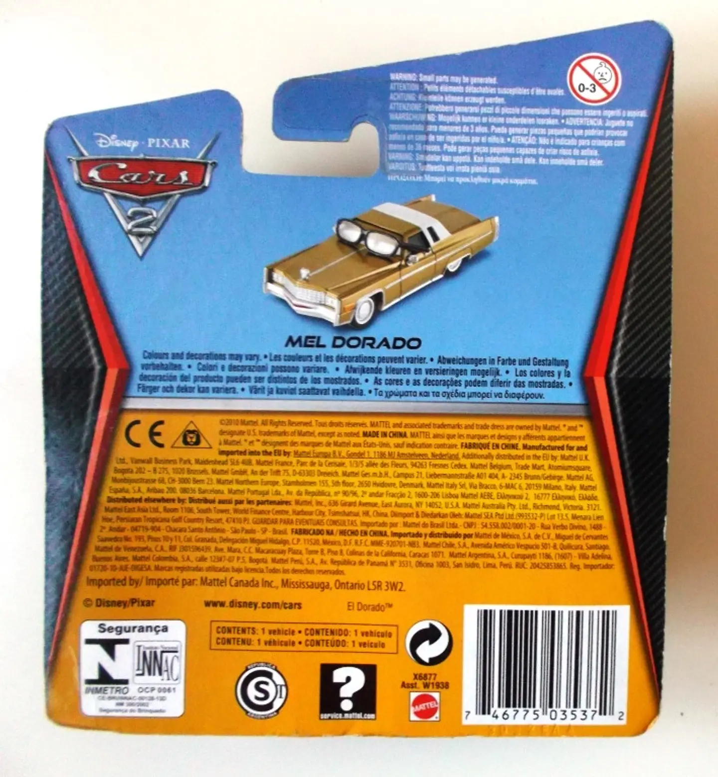 Cars 2 - Mel Dorado 2