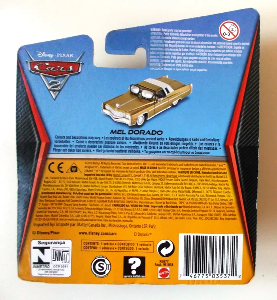 Cars 2 - Mel Dorado 2