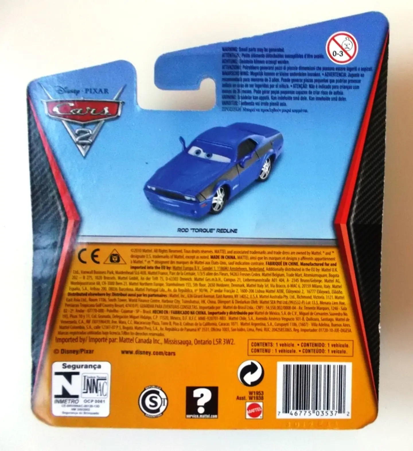 Cars 2 - Rod 