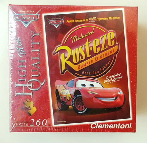 Cars 2 - Mini Puzzle - Lightning McQueen