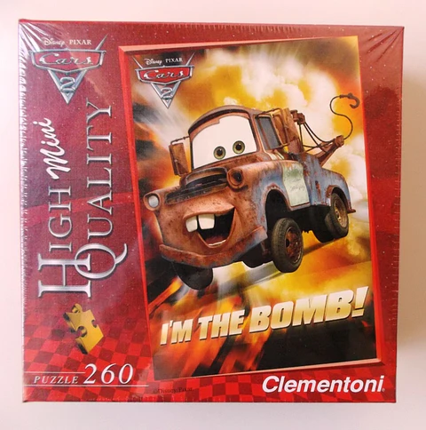 Cars 2 - Mini Puzzle - I`m The Bomb!