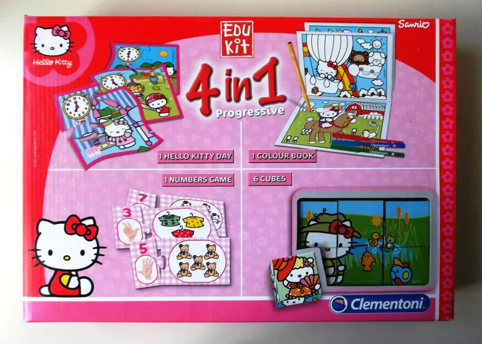 Hello Kitty - Edu Kit - 4 in 1 Progressive 1