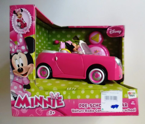 Minnie - Carro R/C pré escolar
