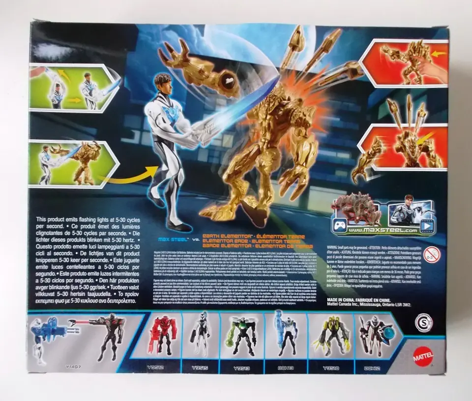 Max Steel VS Elementor 2