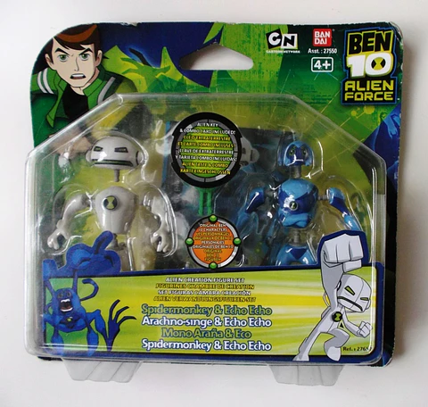 Ben 10 Alien Force - Spidermonkey & Echo Echo