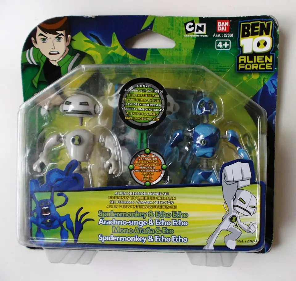 Ben 10 Alien Force - Spidermonkey & Echo Echo 1