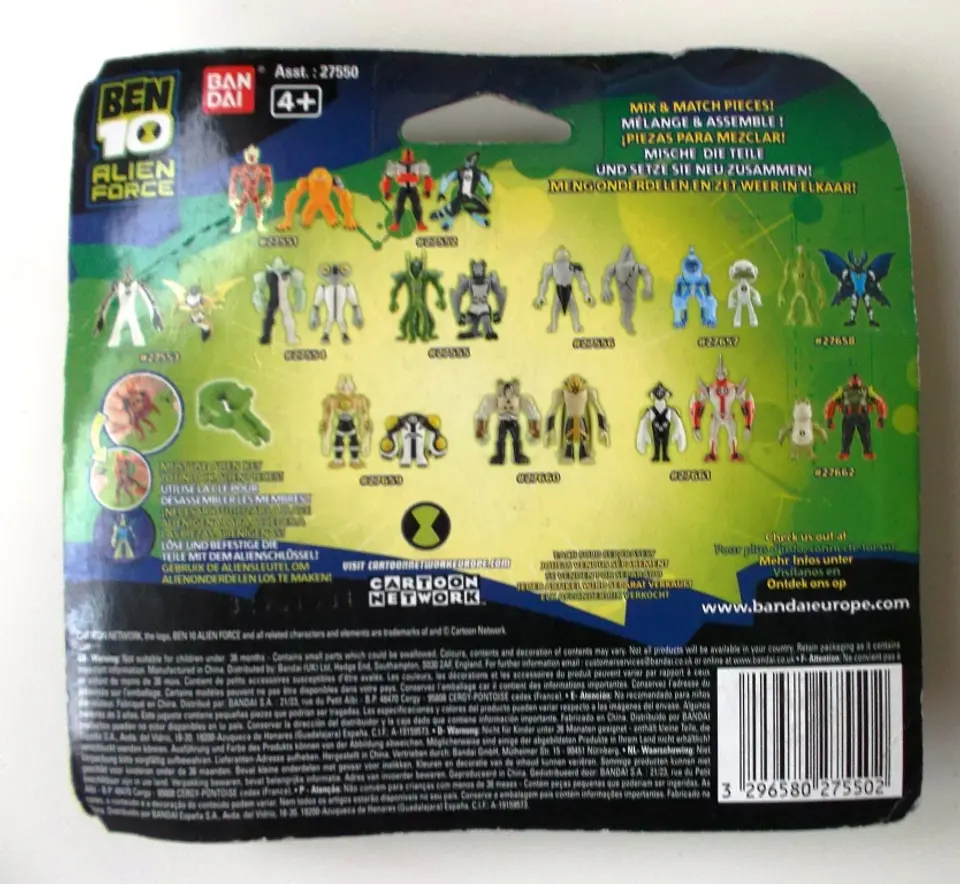 Ben 10 Alien Force - Spidermonkey & Echo Echo 2