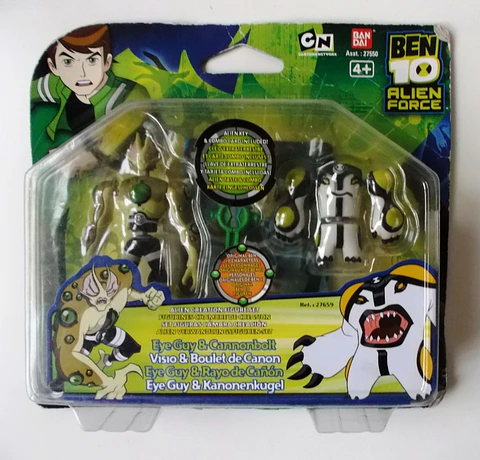 Ben 10 - Eye Guy & Cannonbolt