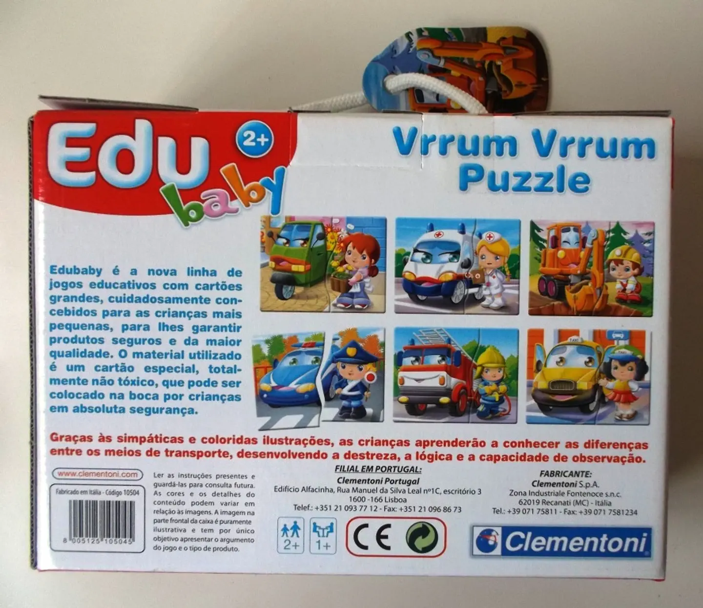 Edu baby - Vrrum Vrrum Puzzle 2