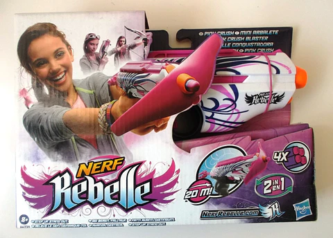 Nerf Rebelle - 2 em 1
