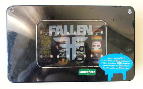 Tech Deck Zero - Conjunto caixa metálica