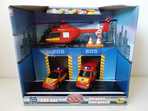 Garagem de emergência - Bombeiros