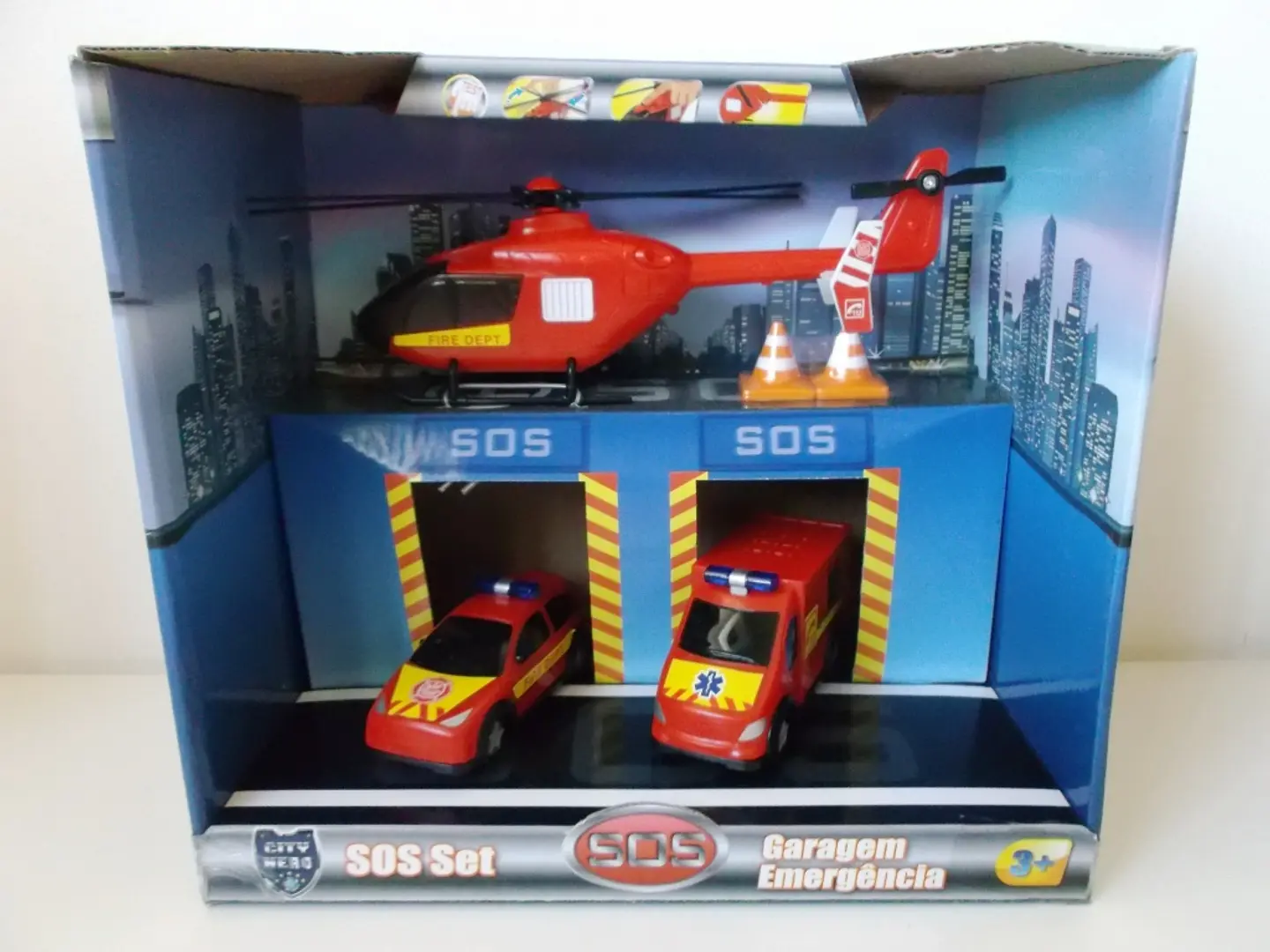 Garagem de emergência - Bombeiros 1