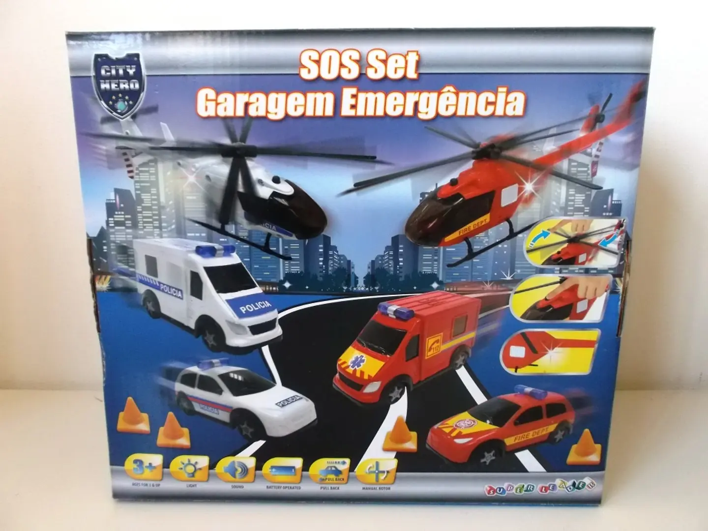 Garagem de emergência - Bombeiros 2