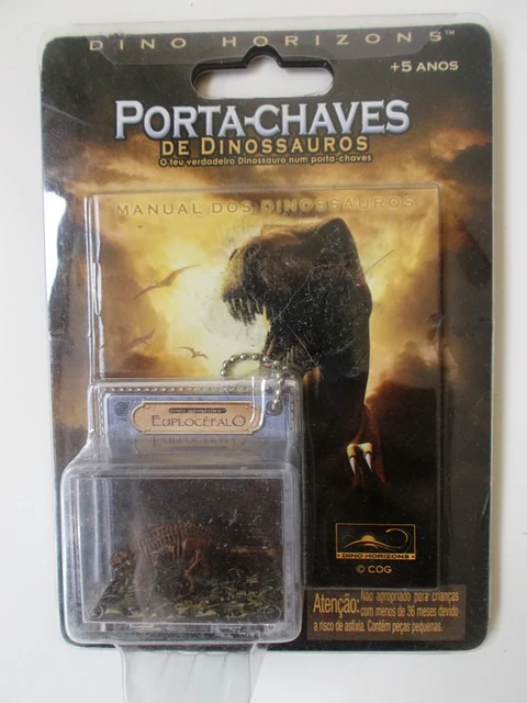 Porta chaves de Dinossauros - Euplocéfalo