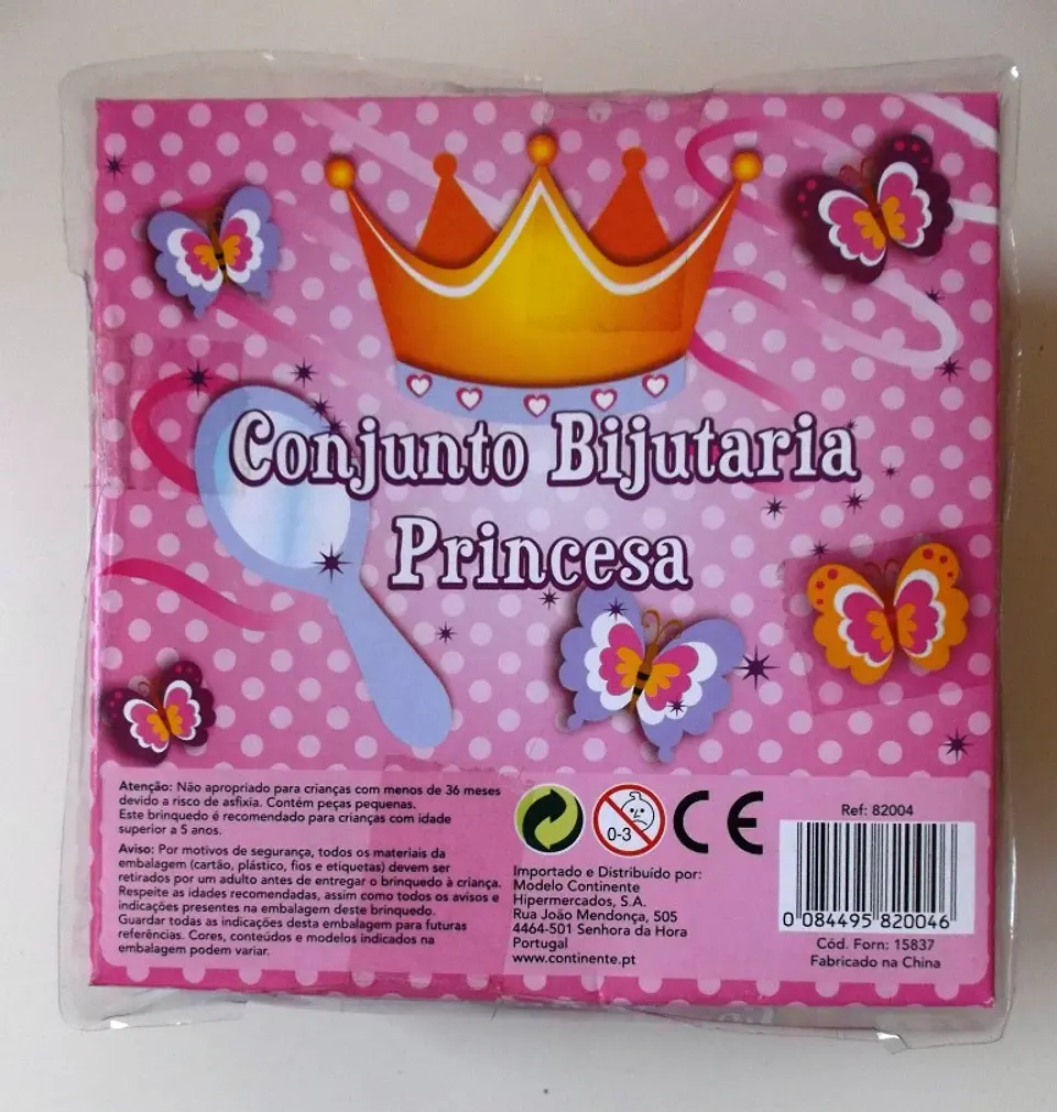 Conjunto Bijuterias Princesa 1 2