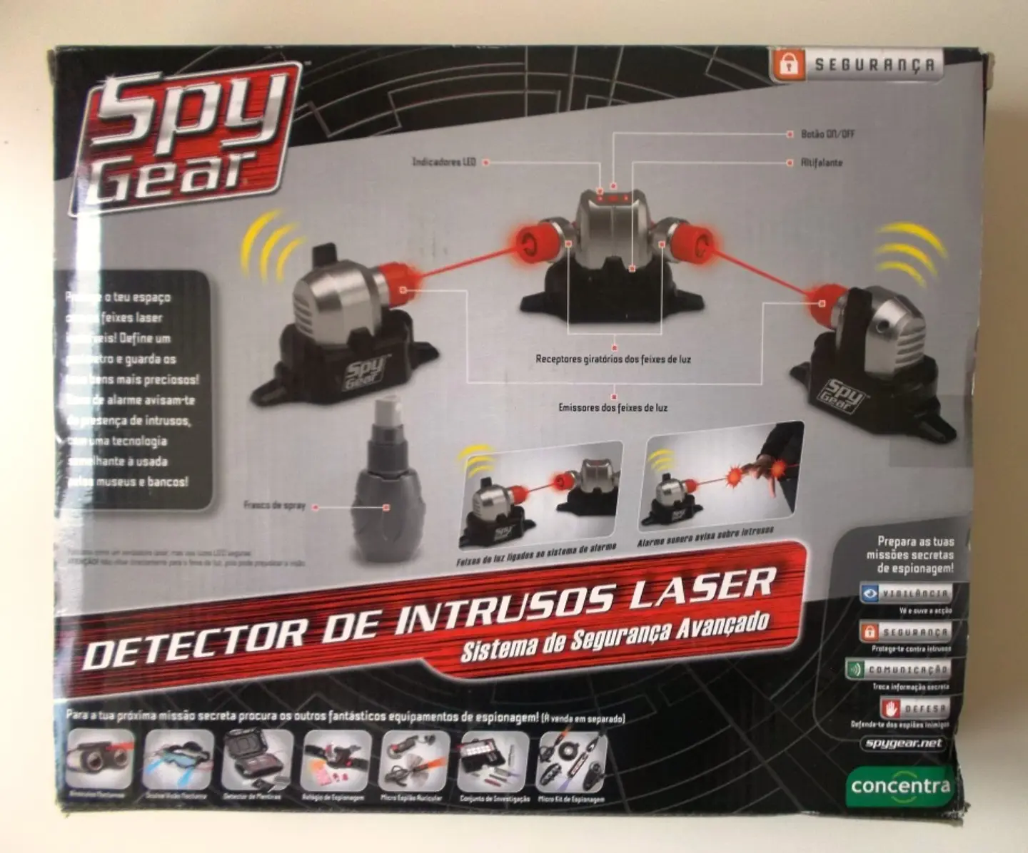 Spy Gear - Detector de intrusos laser 2