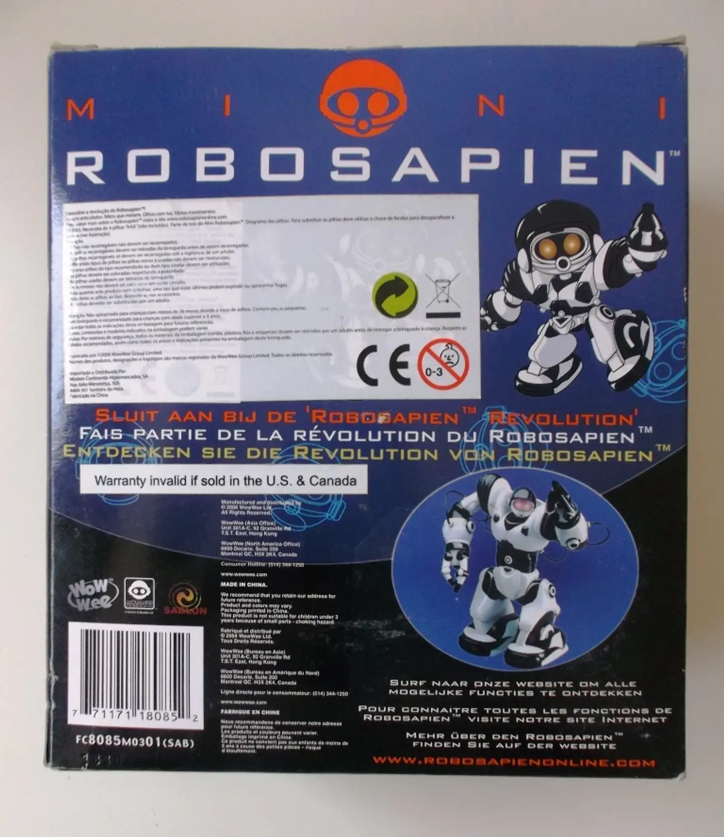 Mini Robôsapien 2