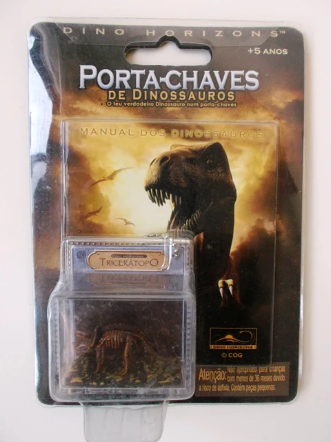 Porta chaves de Dinossauros - Tricerátopo