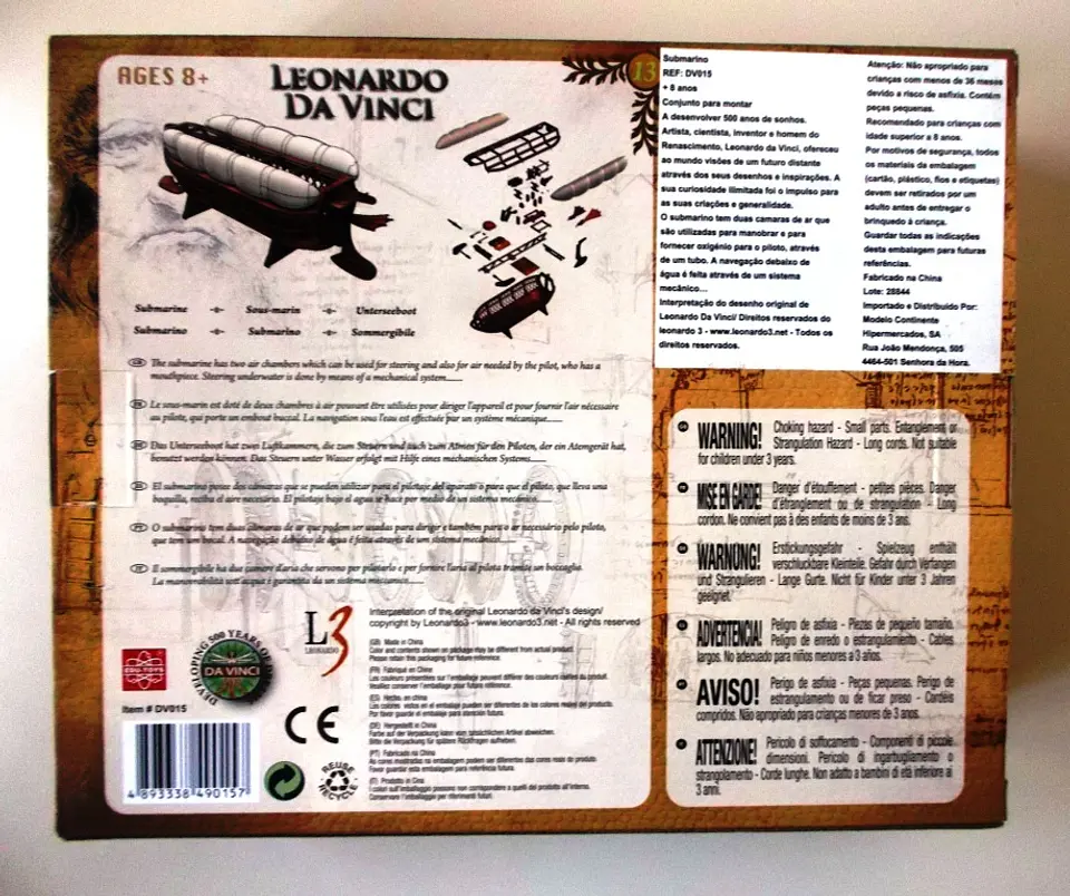 Submarino - Leonardo da Vinci 2