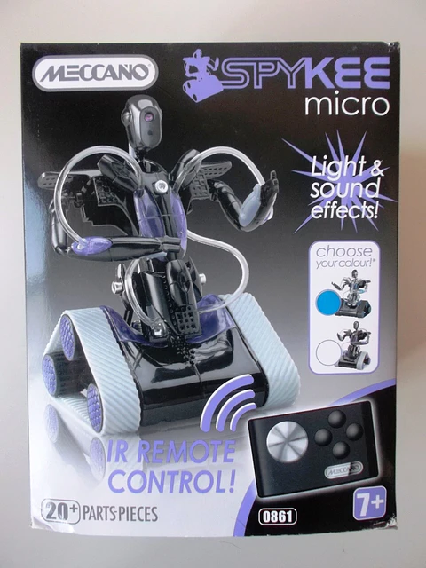 Meccano Spykee micro azul - 20 peças