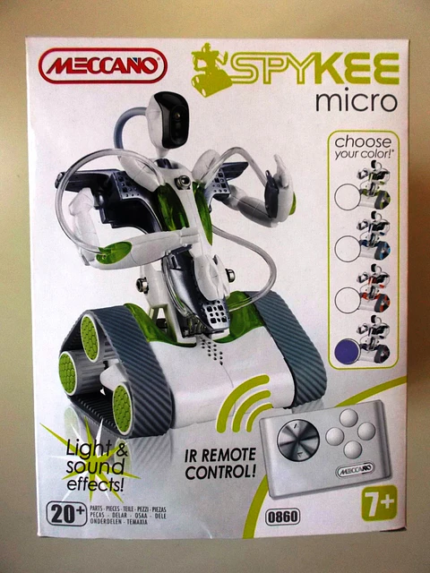 Meccano Spykee micro roxo - 20 peças