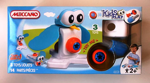 Meccano Kids Play - Pinguim - 14 Peças