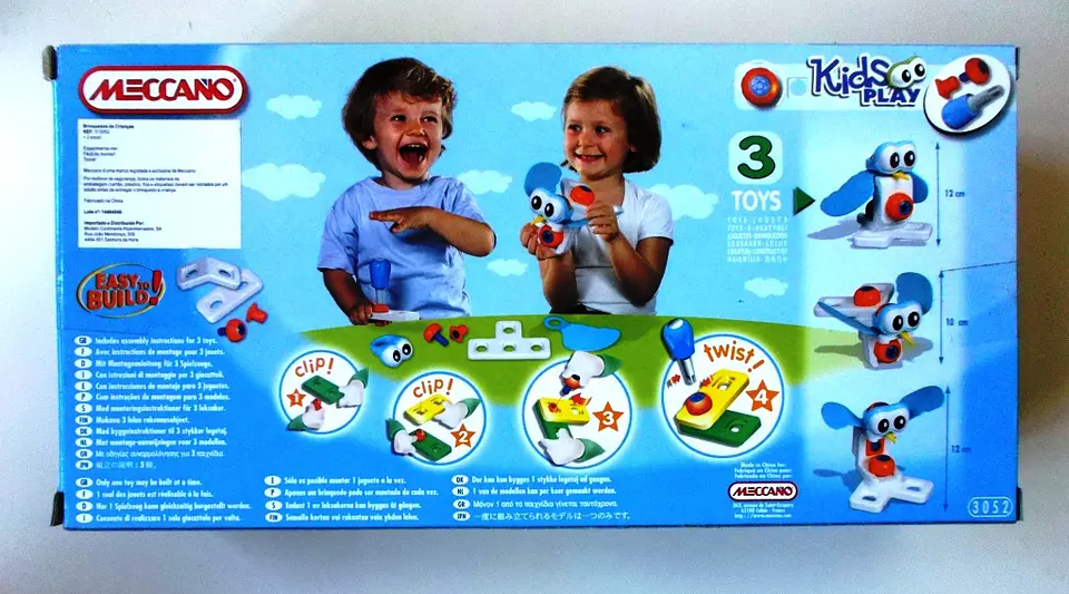 Meccano Kids Play - Pinguim - 14 Peças 2