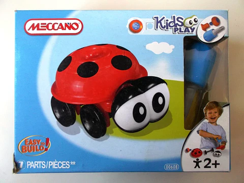 Meccano Kids Play - Joaninha - 7 Peças
