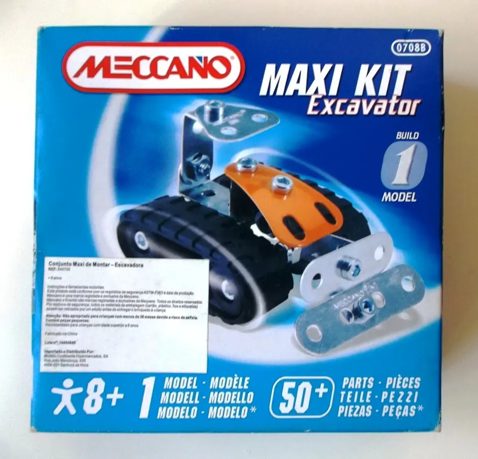Meccano Maxi Kit - Escavadora - 50 peças 2