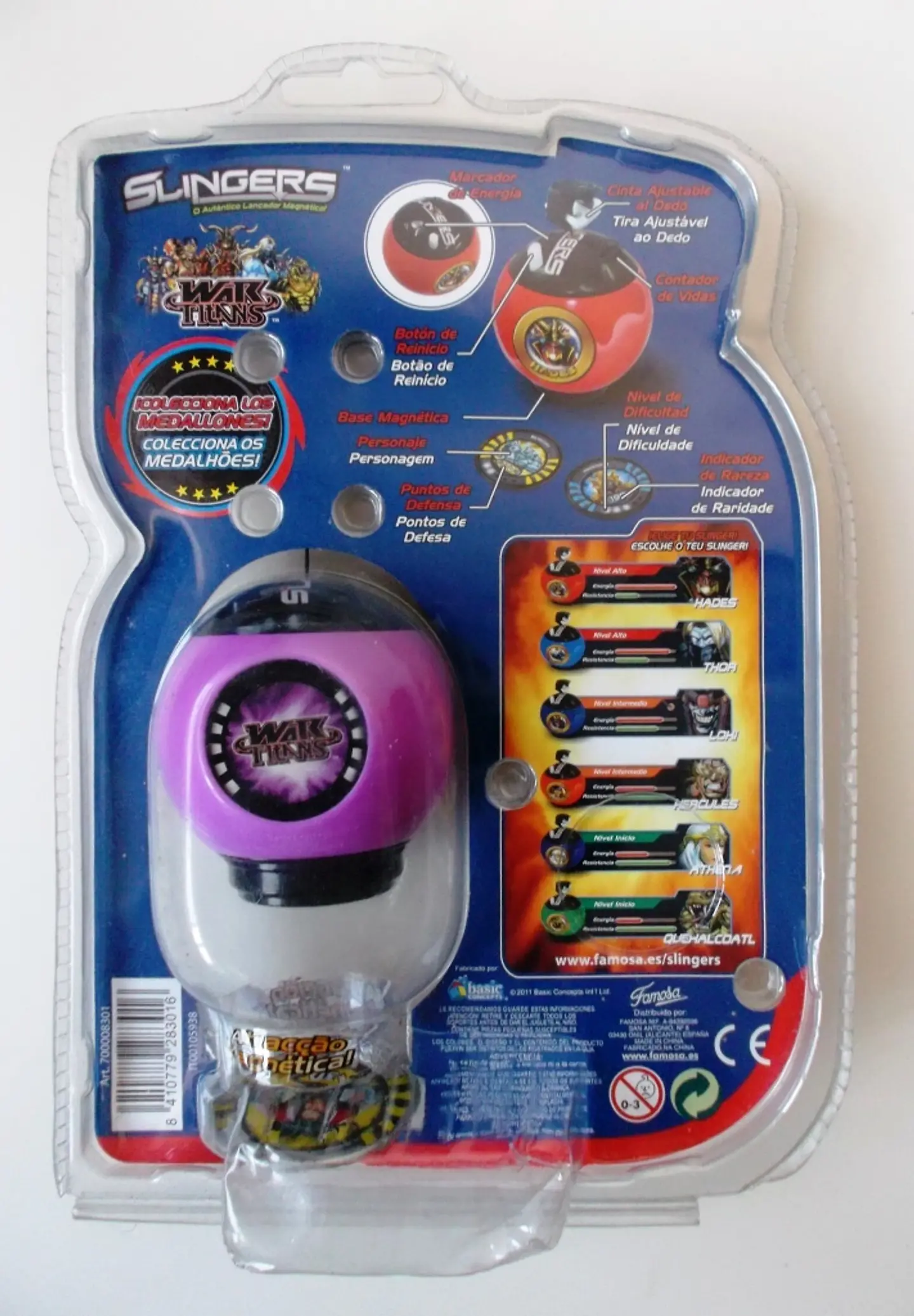 Slingers War Titans - Lançador magnético - rosa 2