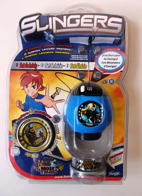 Slingers - Lançador magnético azul claro