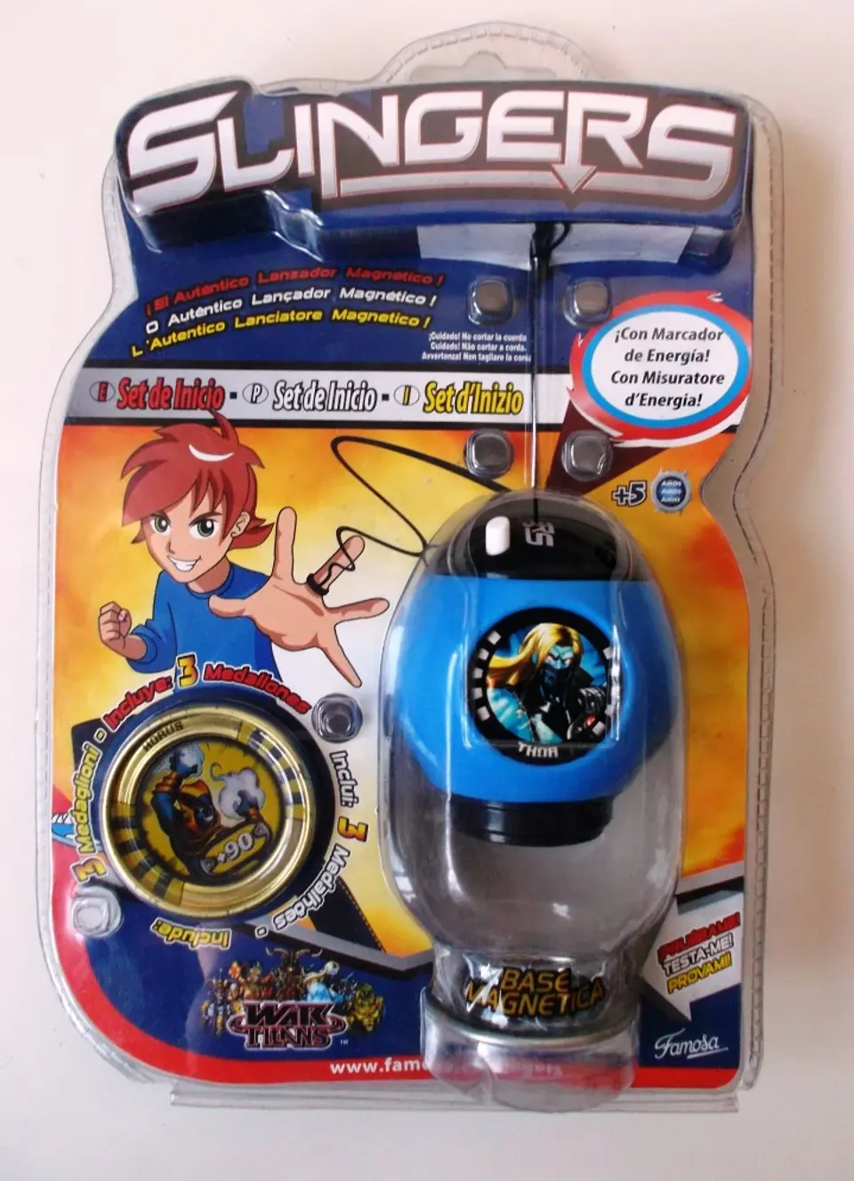 Slingers - Lançador magnético azul claro 1