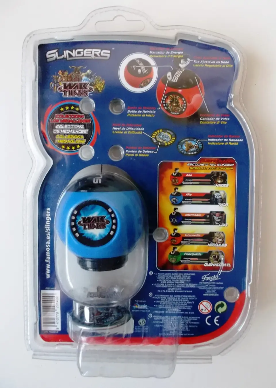 Slingers - Lançador magnético azul claro 2