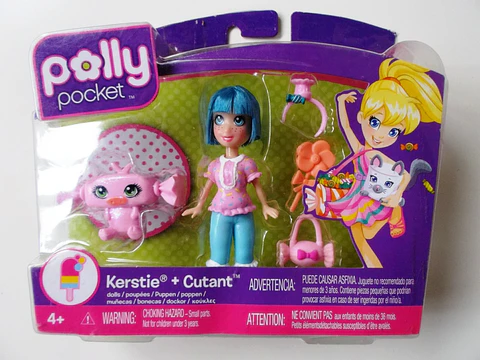 Polly Pocket - Kerstie + Cutant