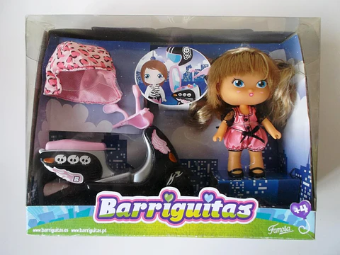 Barriguitas com moto