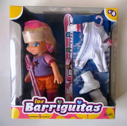 Barriguitas com roupa de desporto de Inverno