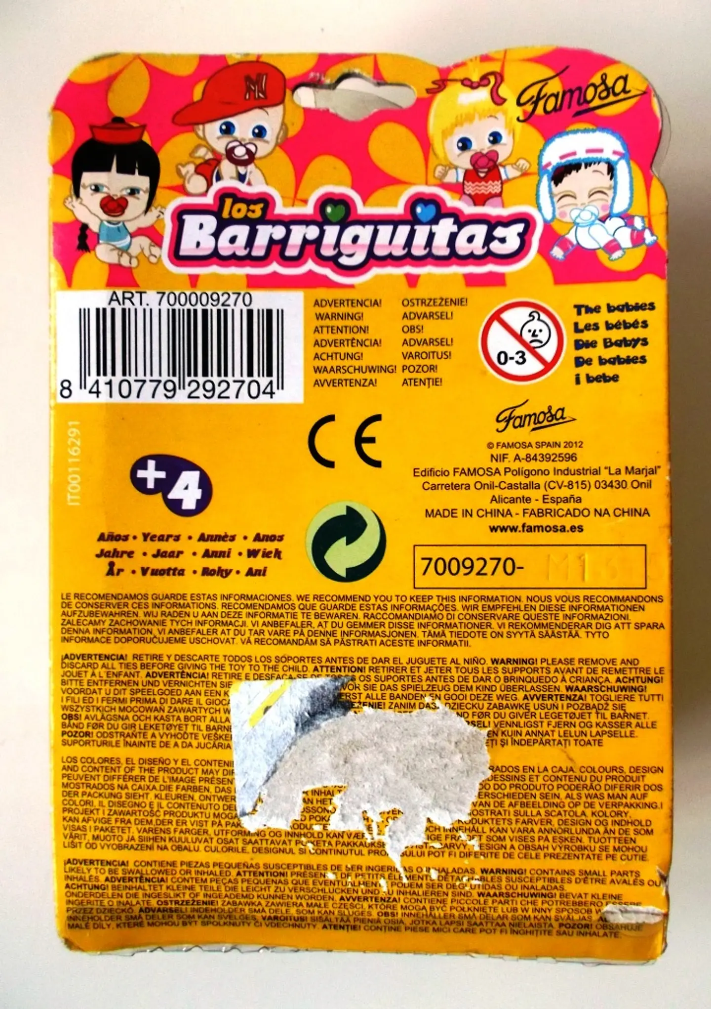Barriguitas - Figuras bebes do mundo  2