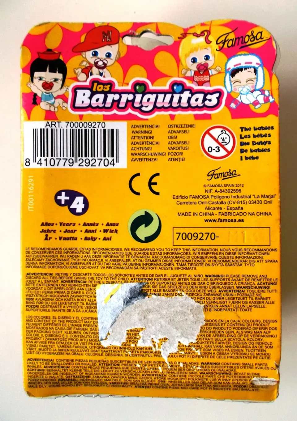 Barriguitas - Figuras bebes do mundo  2