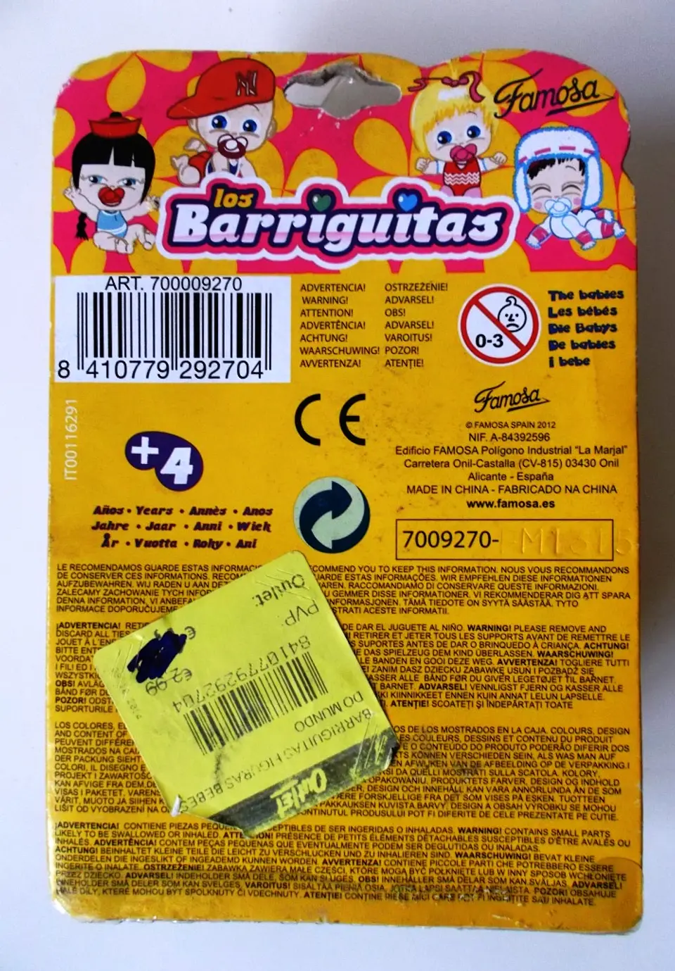 Barriguitas - Figuras bebes do mundo 2 2