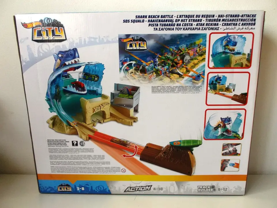 Hot Wheels - Pista tubarão na costa 2
