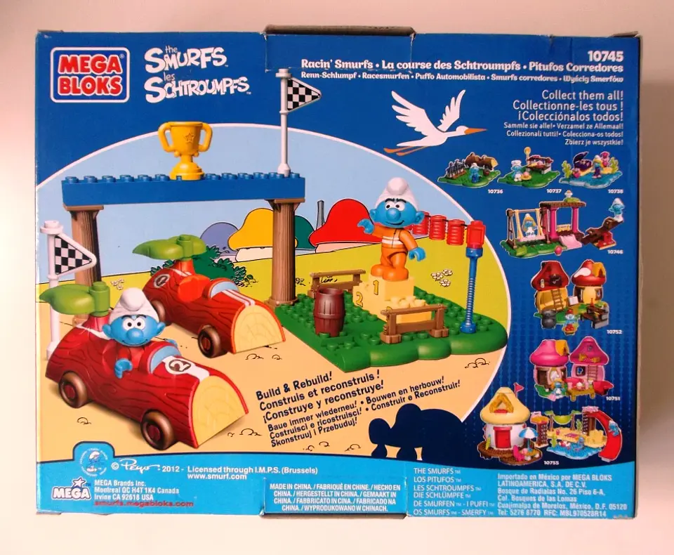 Mega Blocks - Smurfs corredores 2