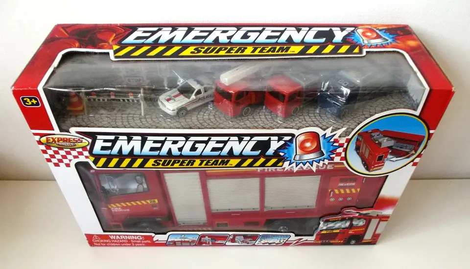 Emergency Super Team / Camião dos bombeiros 4