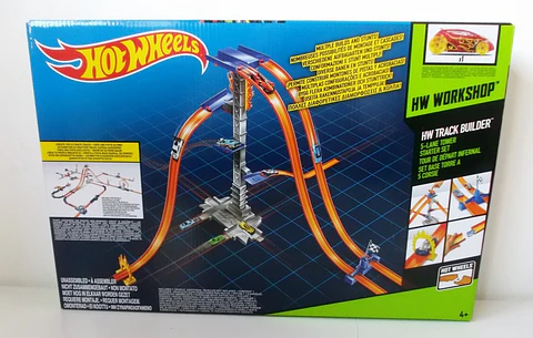 Hot Wheels - Super torre 5 pistas
