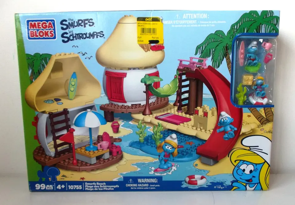 A praia dos Smurfs 1
