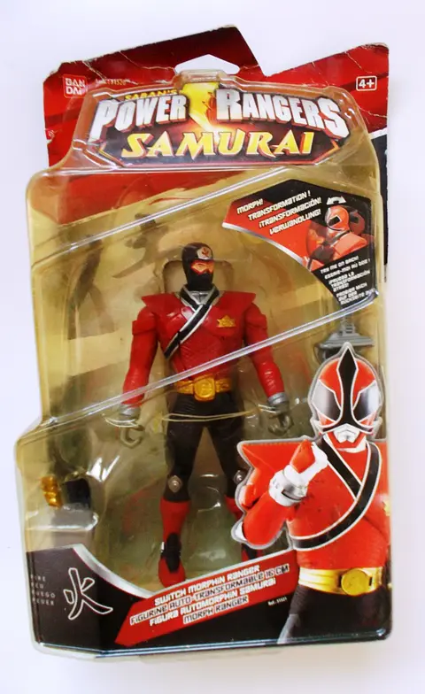 Power Rangers Samurai vermelho