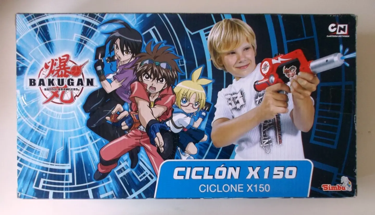 Bakugan - Pistola de Agua - Ciclone X150 2