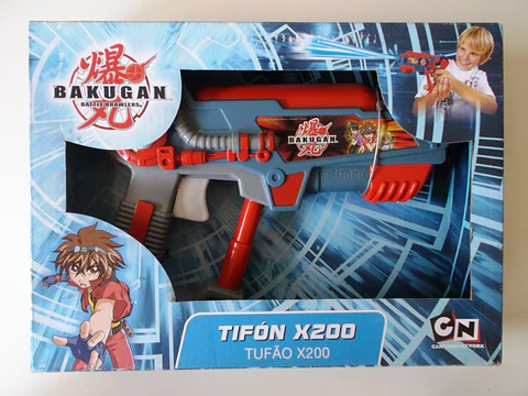Bakugan - Pistola de Agua - Tufão X200